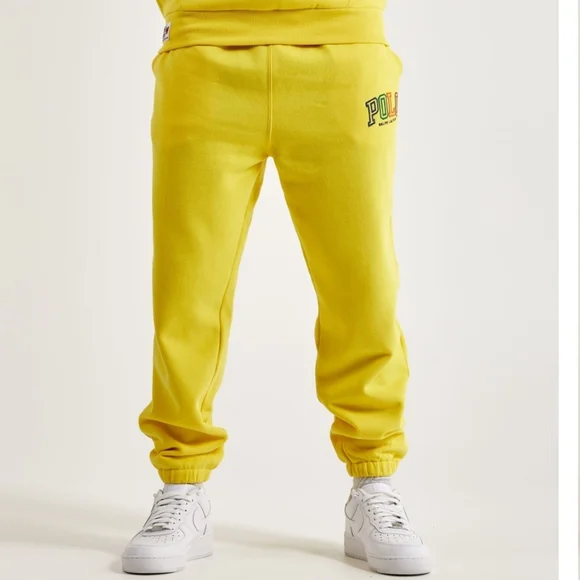 NWT Men's Ralph Lauren Polo Fleece Logo Joggers - Picture 5 of 8